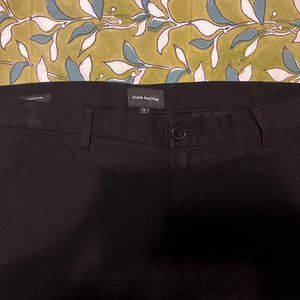 Frank and Oak Tailored Black Pants